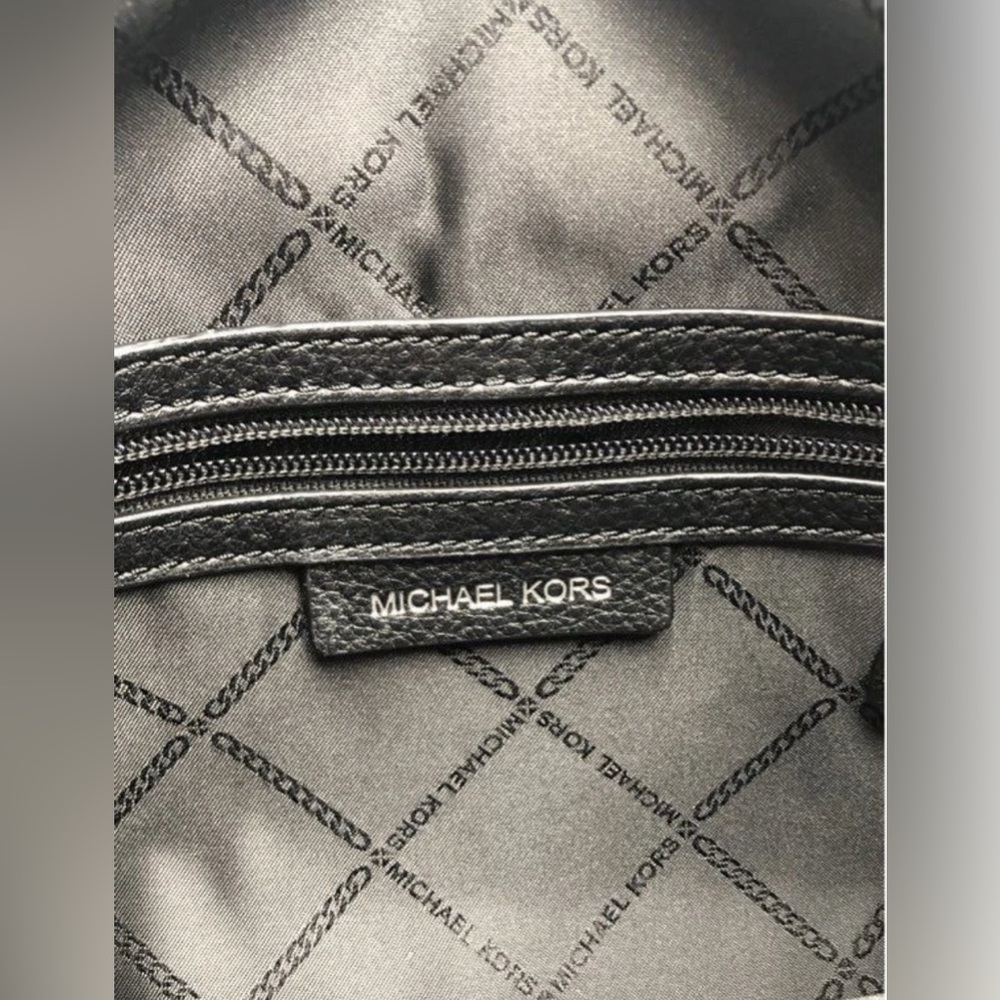 Michael Kors Black Large Jagger Messenger Bag W/ Chain & Dustbag NWOT MSRP: $598 - Picture 15 of 16